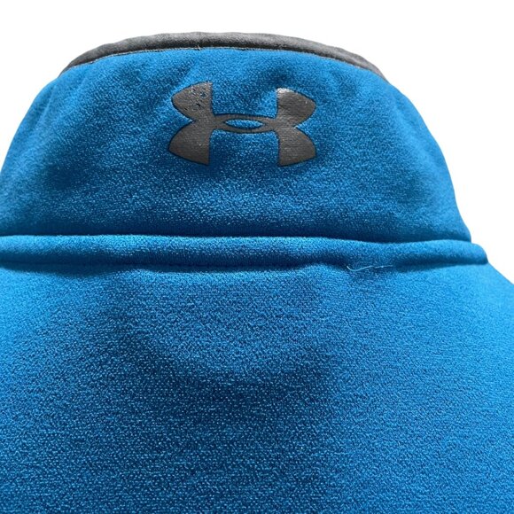 Under Armour Mens Quarter Zip Fleece Pullover Athletic Layer Outdoor Sportswear - Picture 4 of 9
